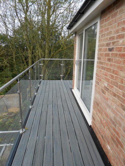Balconies, fire escapes and handrails in Southport
