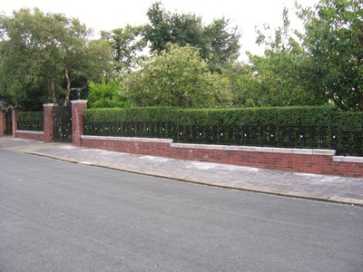 Gates and railings in Southport