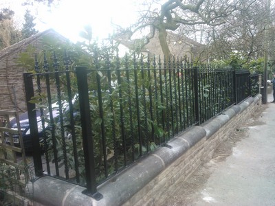 Gates and railings in Southport