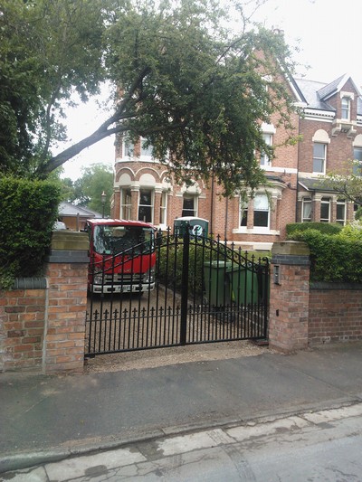 Gates and railings in Southport