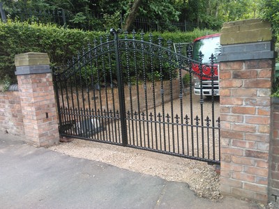 Gates and railings in Southport
